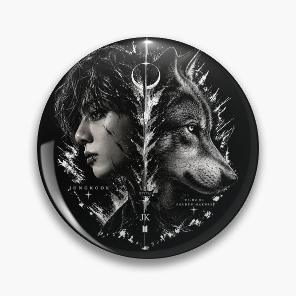Item preview, Jungkook Wolf Duality designed and sold by JTitli.