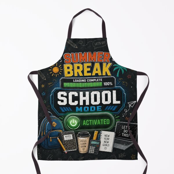 Item preview, Summer Break Complete School Mode Activated | Funny Back To School Design designed and sold by Inkmatic Studio.