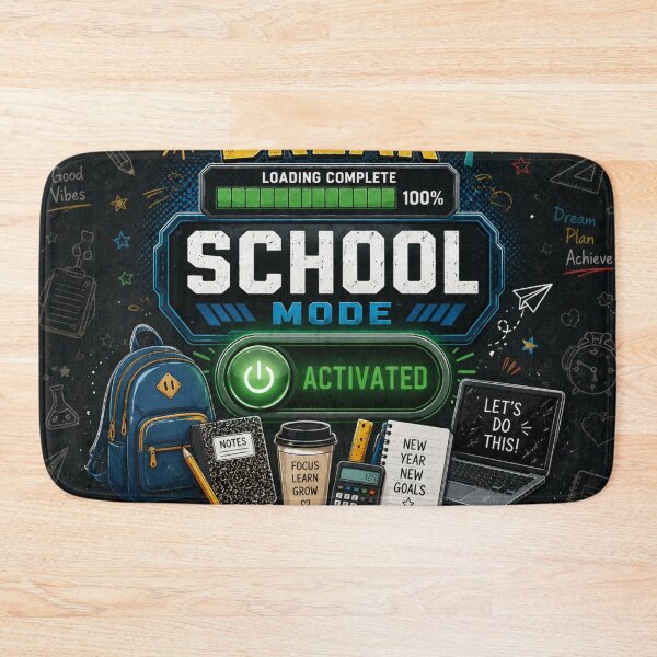 Item preview, Summer Break Complete School Mode Activated | Funny Back To School Design designed and sold by Inkmatic Studio.