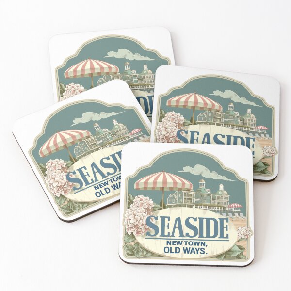 Item preview, Seaside Florida New Town Old Ways Travel Badge designed and sold by Victoria and Ashley Stickers.