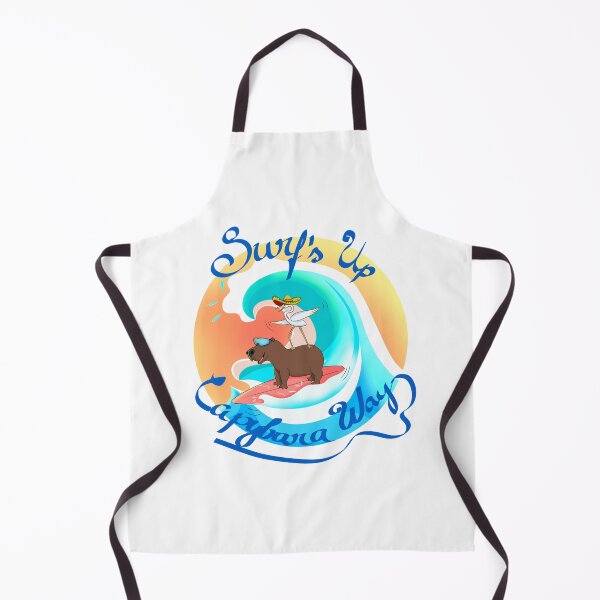 Item preview, Surf’s Up in Capybara Way designed and sold by Brushes with Nature.
