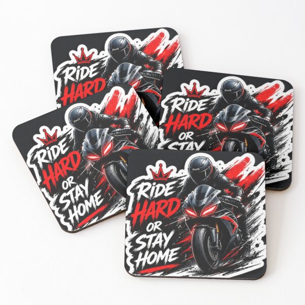 Item preview, Ride Hard Or Stay Home Sportbike Art designed and sold by PriyanshuxM.
