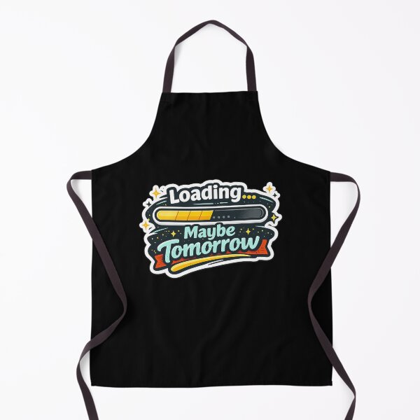 Item preview, Loading... Maybe Tomorrow – Funny Procrastination Meme Design designed and sold by rigelcreation.