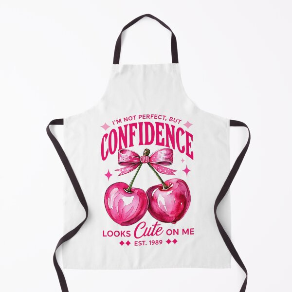 Item preview, Pink Cherry Confidence Quote Cute Aesthetic Design designed and sold by Soft Glow.