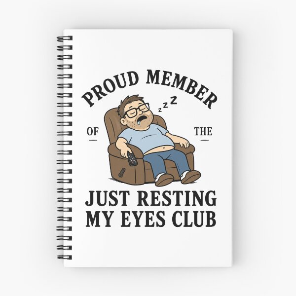 Item preview, Proud Member Of The Just Resting My Eyes Club designed and sold by Naviiraart.