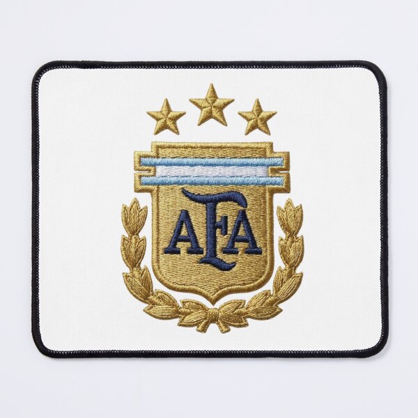 Item preview, AFA Argentina crest with gold embroidered effect designed and sold by lumasshop.