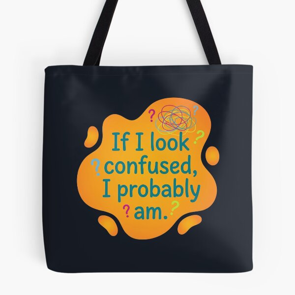 Item preview, If I look confused I probably am | Autism designed and sold by SocialStaticz.