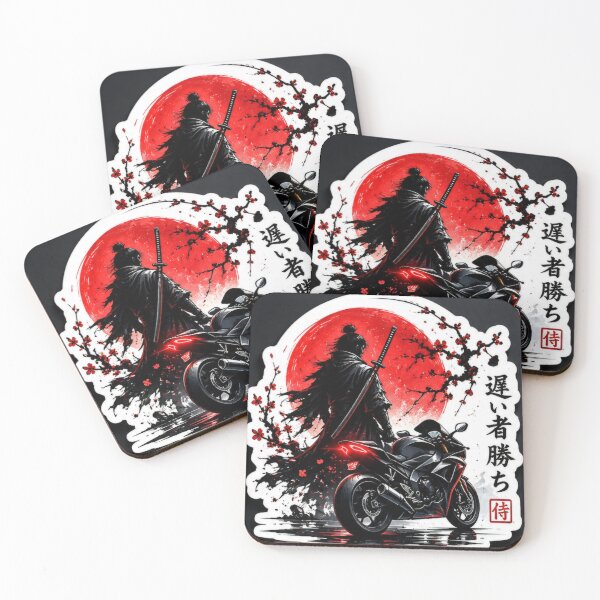 Item preview, The Late Bloomer Samurai on Sportbike designed and sold by PriyanshuxM.