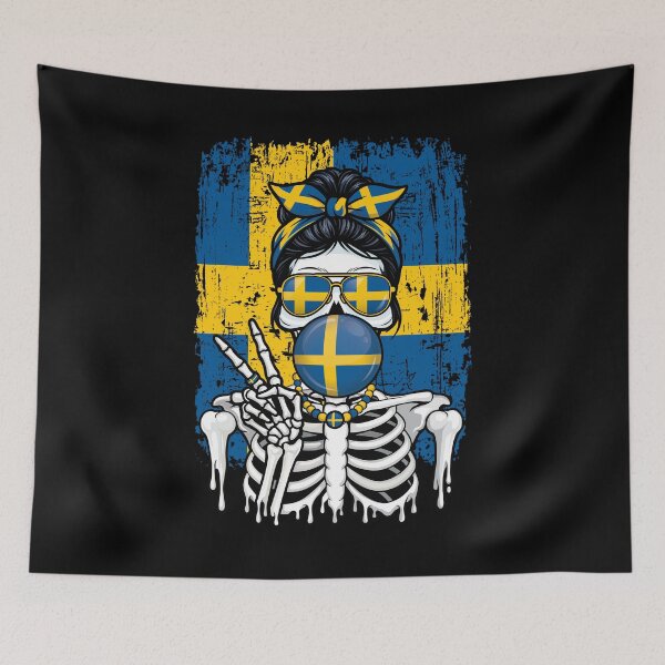Item preview, Sweden-Inspired Graphic Tee for Everyday Style designed and sold by Colorful Designs.