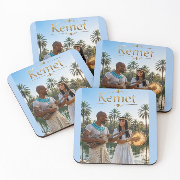 Item preview, Music of Kemet – Ancient Egyptian Musicians by the Nile designed and sold by TuyaArts.
