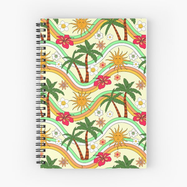 Item preview, Summer Vibes Palm Trees, Sun, And Flower Pattern designed and sold by DEC02.
