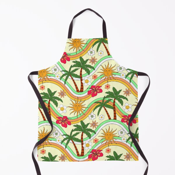 Item preview, Summer Vibes Palm Trees, Sun, And Flower Pattern designed and sold by DEC02.