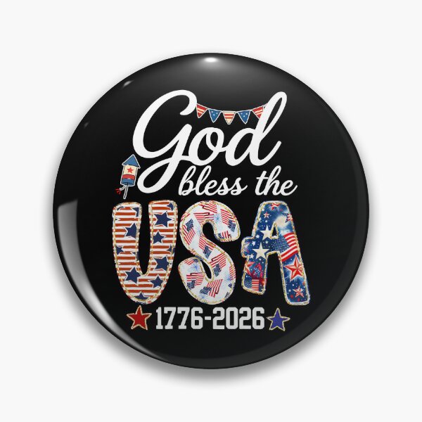 Item preview, God Bless The USA designed and sold by Muslims_place.