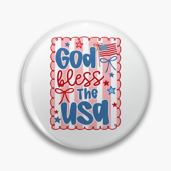 Item preview, God Bless The USA designed and sold by Muslims_place.