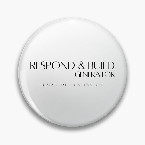 Item preview, Human Design Generator — Respond & Build designed and sold by Human Design Insight.