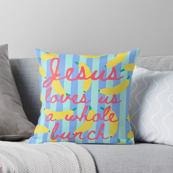 Item preview, Jesus Loves Us a Whole Bunch, Bananas About You, Gods Love, Child of God, Christian Faith designed and sold by Forevermore.