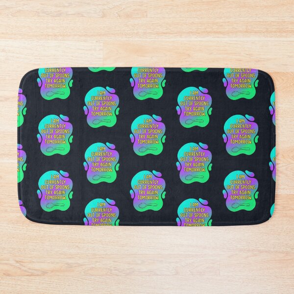 Item preview, I am currently out of spoons. try again tomorrow | Autism designed and sold by SocialStaticz.