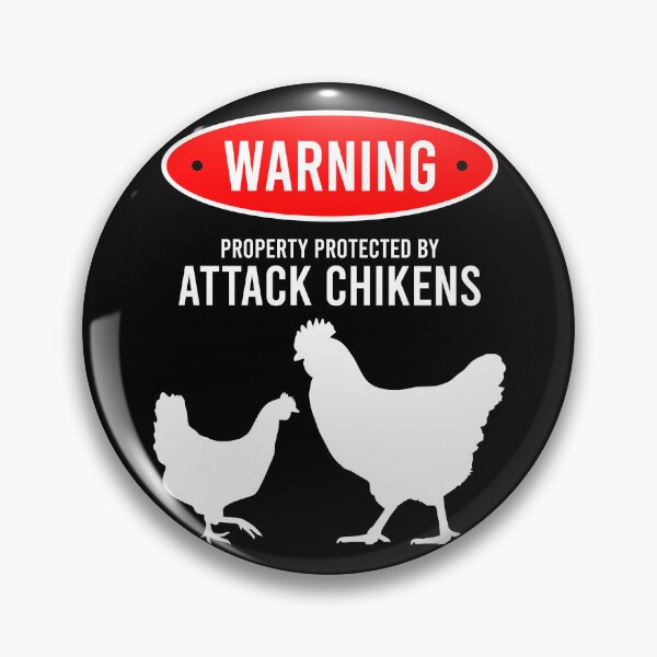 Item preview, Beware of Attack Chickens designed and sold by kazunayukov.