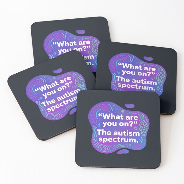 Item preview, What are you on? The autism spectrum | Autism designed and sold by SocialStaticz.