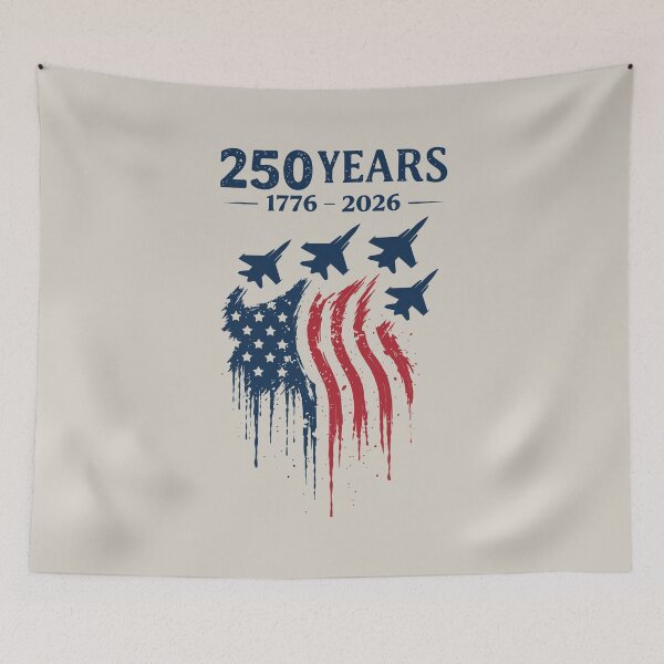 Item preview, 250 Years America 250 1776 2026 250th Anniversary US Flag designed and sold by BePosh.