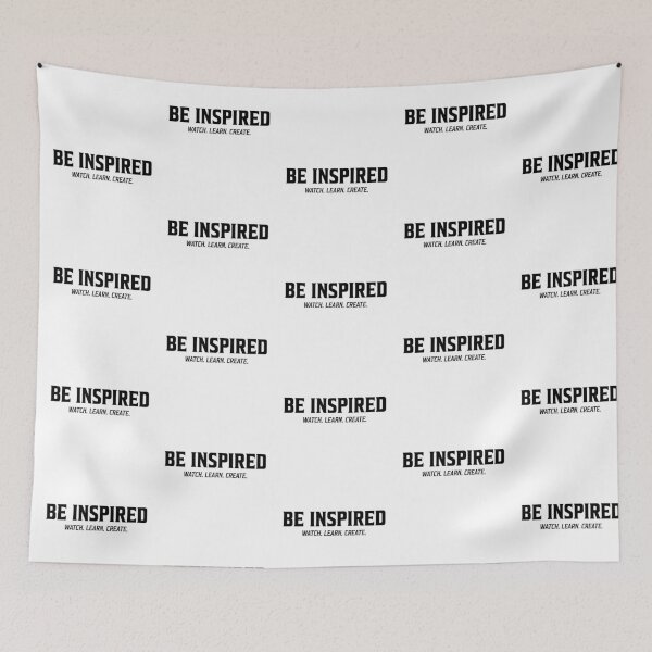 Item preview, Be Inspired (Black Font) designed and sold by CoonradtsMerch.