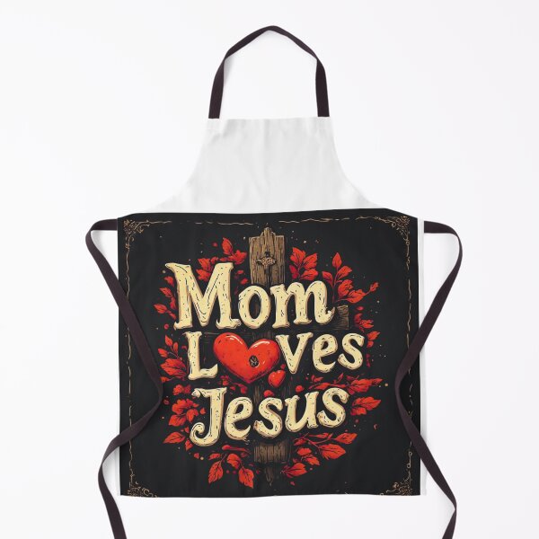 Item preview, Mom loves Jesus designed and sold by Jsw-speedartja.