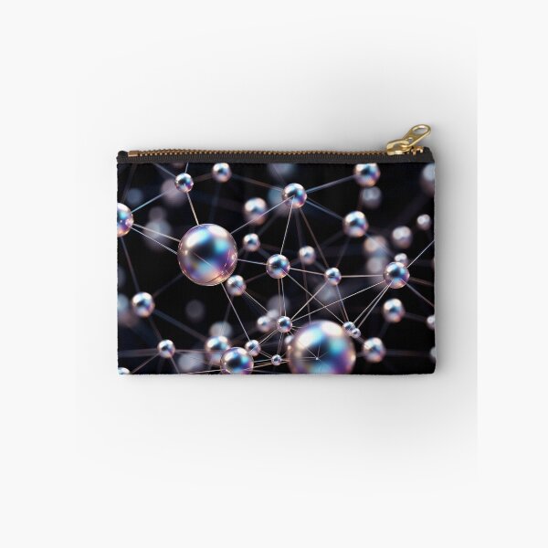 Item preview, Reflective Molecular Network Abstract Digital Art designed and sold by IntelliMindDesigns.