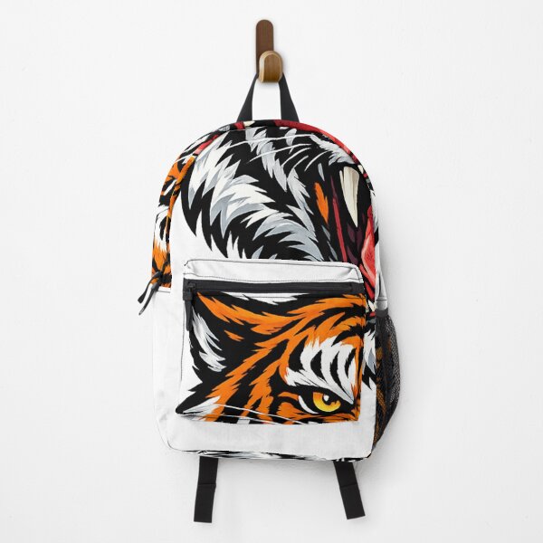 Item preview, Roaring Tiger Sticker – Fierce Wild Tiger Head Vinyl Decal Animal Art designed and sold by Kanvasly.