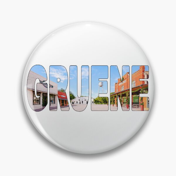 Item preview, GRUENE - Comal County Texas Shops and Gruene Hall Hunter Road designed and sold by Adam Gormley.