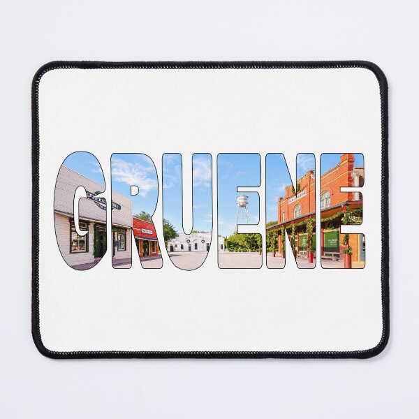 Item preview, GRUENE - Comal County Texas Shops and Gruene Hall Hunter Road designed and sold by Adam Gormley.