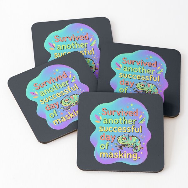 Item preview, Survived another successful day of masking | Autism designed and sold by SocialStaticz.