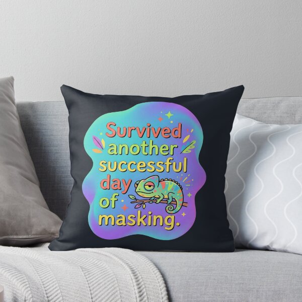 Item preview, Survived another successful day of masking | Autism designed and sold by SocialStaticz.