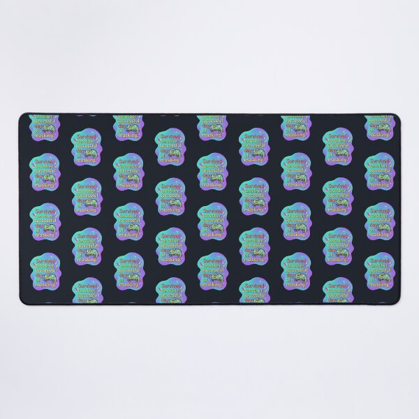 Item preview, Survived another successful day of masking | Autism designed and sold by SocialStaticz.