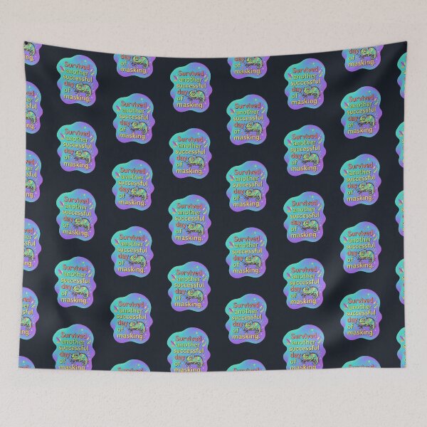 Item preview, Survived another successful day of masking | Autism designed and sold by SocialStaticz.