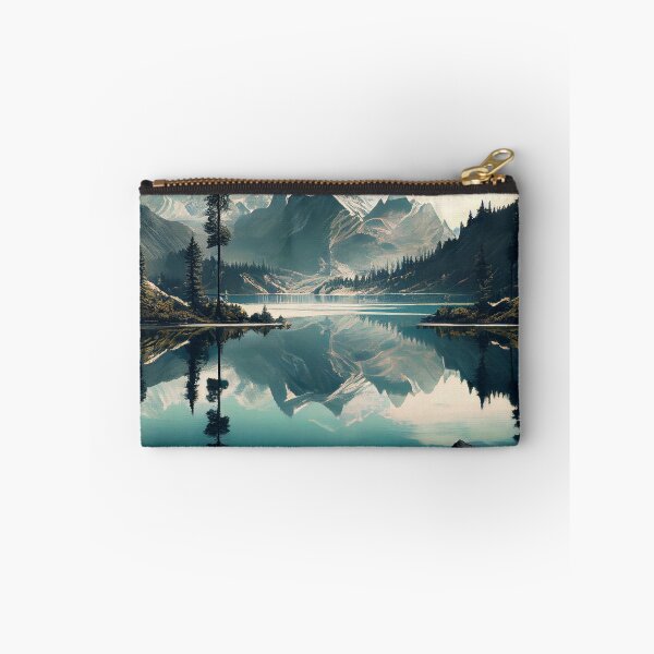 Item preview, Mountain view with lane and forest designed and sold by Art-spree.