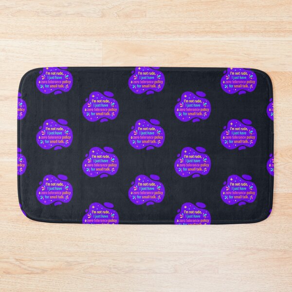 Item preview, Im not rude I just have a zero tolerance policy for small talk | Autism designed and sold by SocialStaticz.