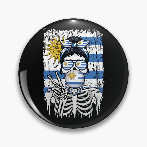 Artikelvorschau, Uruguay-inspiriertes Grafik-T-Shirt für den Alltag entworfen und verkauft von Colorful Designs.
