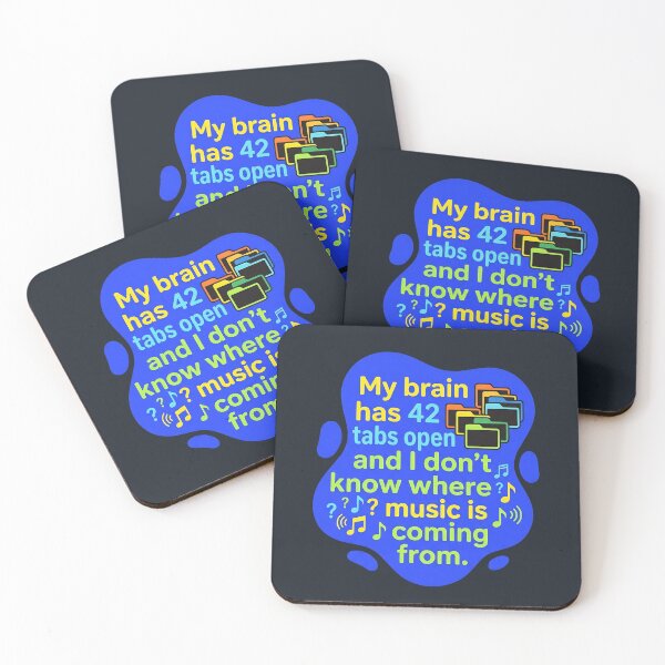 Item preview, My brain has 42 tabs open | Autism designed and sold by SocialStaticz.