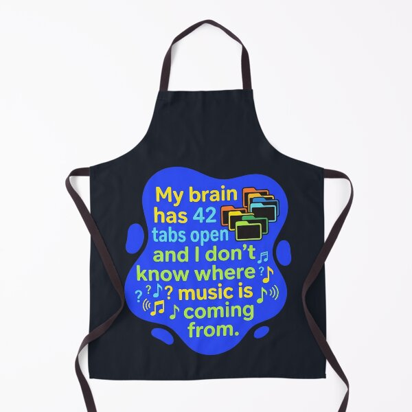 Item preview, My brain has 42 tabs open | Autism designed and sold by SocialStaticz.