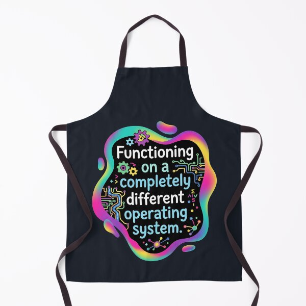 Item preview, Functioning on a completely different operating system | Autism designed and sold by SocialStaticz.