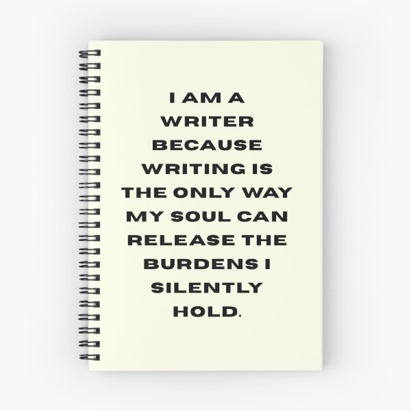 Item preview, I am a writer because… designed and sold by CuteDesigns333.