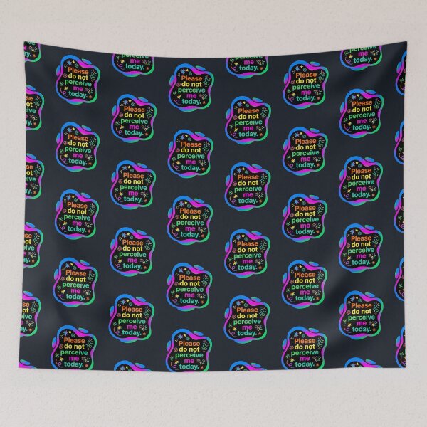 Item preview, Please do not perceive me today | Autism designed and sold by SocialStaticz.