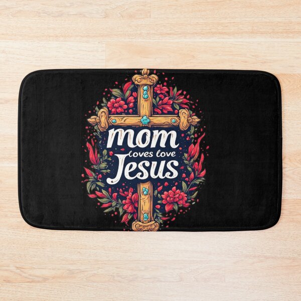 Item preview, Mom loves Jesus designed and sold by Jsw-speedartja.