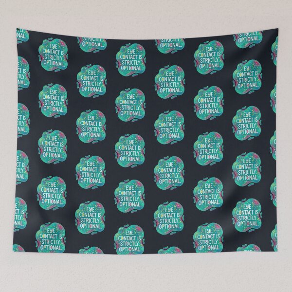 Item preview, Eye contact is strictly optional | Autism designed and sold by SocialStaticz.