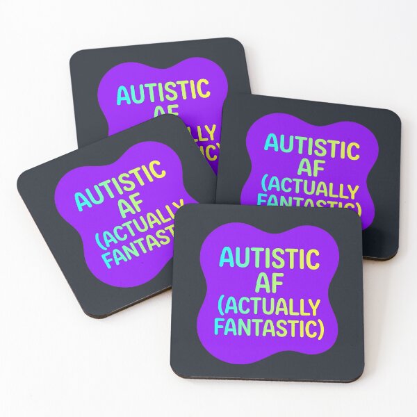 Item preview, Autistic AF | Autism designed and sold by SocialStaticz.