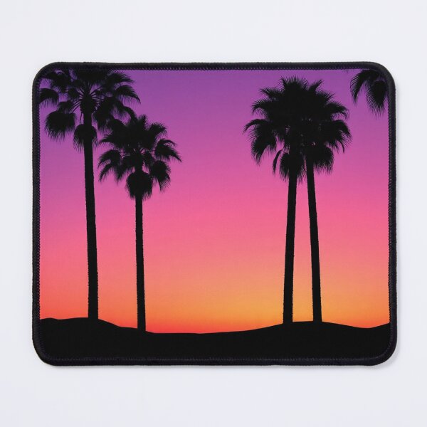 Item preview, Minimal Palm Trees Sunset Landscape Aesthetic designed and sold by Moodoncraft-.
