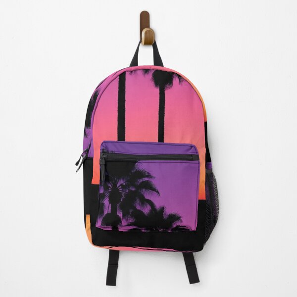 Item preview, Minimal Palm Trees Sunset Landscape Aesthetic designed and sold by Moodoncraft-.