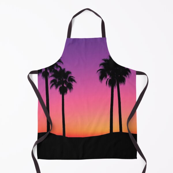 Item preview, Minimal Palm Trees Sunset Landscape Aesthetic designed and sold by Moodoncraft-.