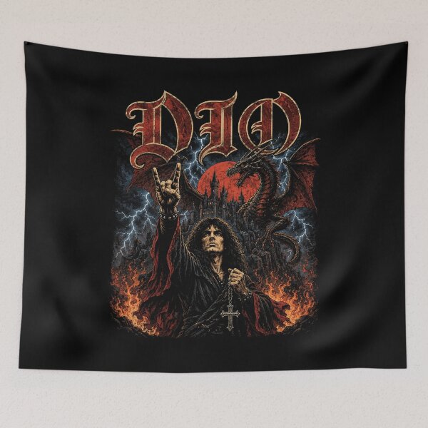 Item preview,  Dio with Dragon and Gothic Castle designed and sold by lecheston91.