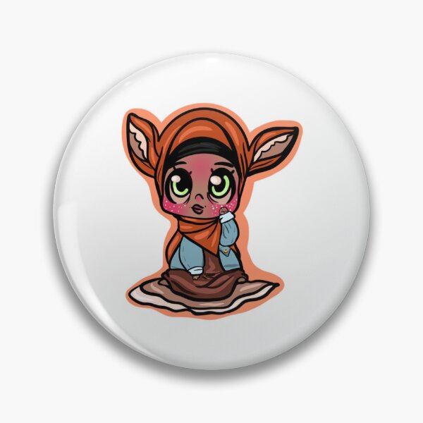 Item preview, Cute Chibi Deer Girl Costume Illustration designed and sold by BlossomieStore.